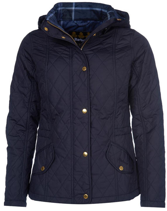 Barbour Womens Millfire Quilted Jacket Navy - LQU0665NY95 | Red Rae ...