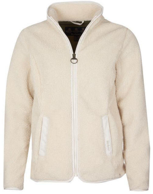 Barbour Womens Millhouse Fleece Jacket Cream - LFL0051CR31