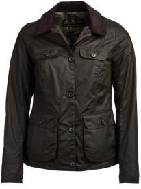 barbour wharf waxed cotton jacket