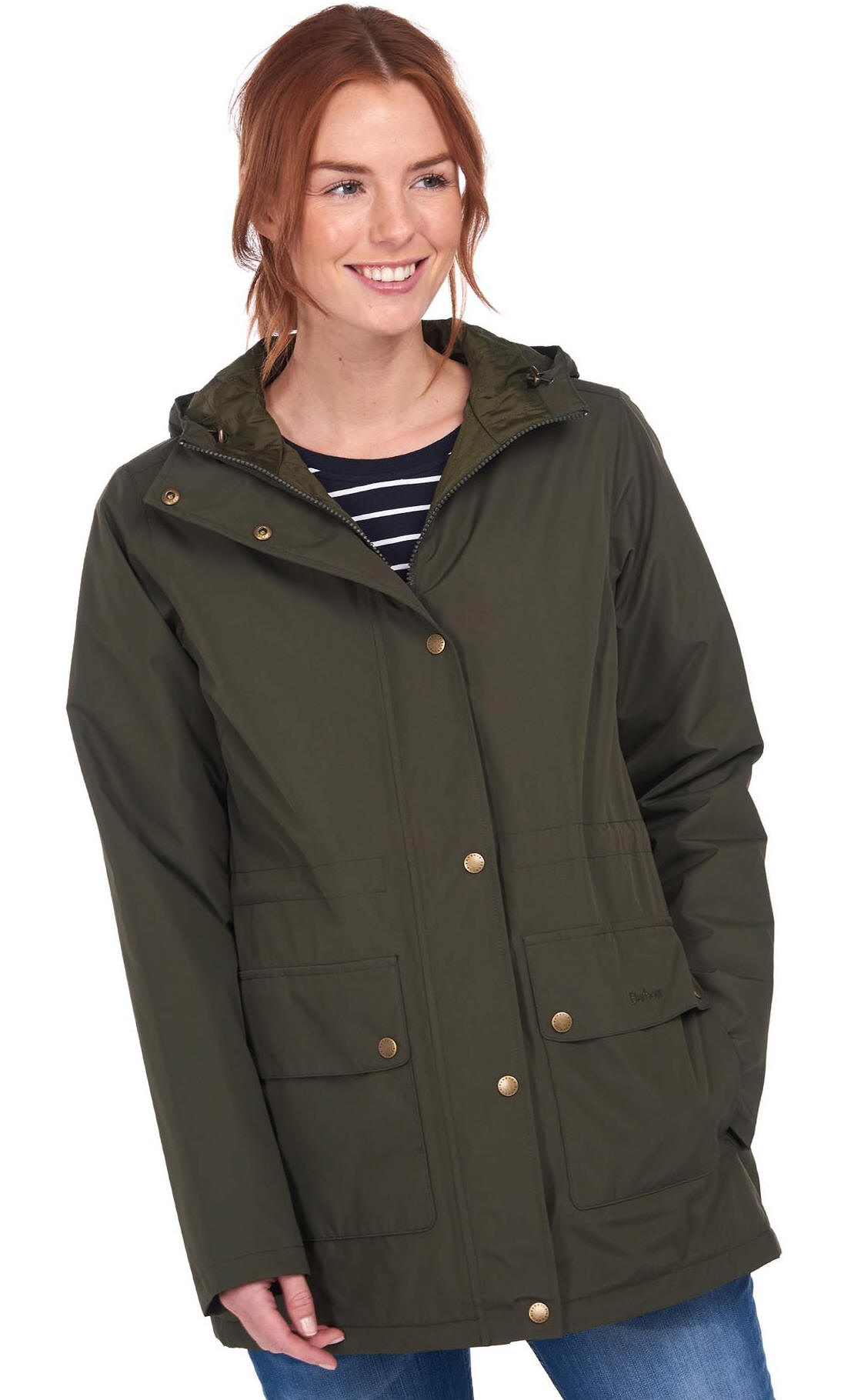 Barbour Oak Waterproof Jacket