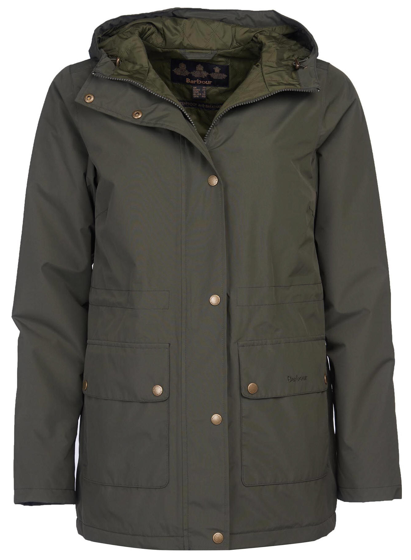 Barbour Oak Waterproof Jacket