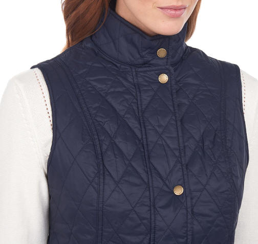 Barbour Womens Otterburn Quilt Gilet Navy - LGI0003NY71 | Red Rae Town ...