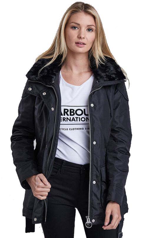barbour international outlaw women's waterproof jacket