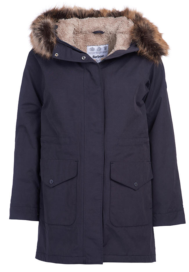 Barbour Womens Swanage Waterproof Breathable Jacket Navy - LWB0644NY91 ...