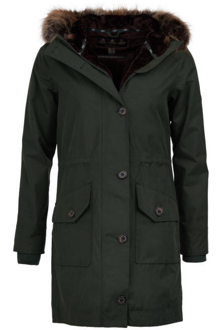 barbour yearling waterproof breathable parka jacket