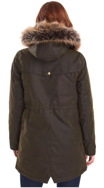 barbour thrunton waxed cotton jacket