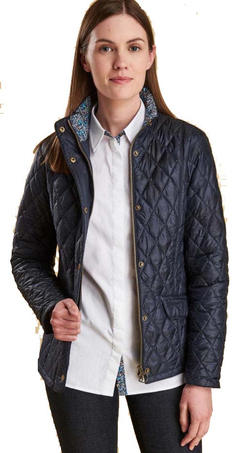 womens padded barbour coat