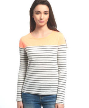 Superdry Essentials Colour Block Breton Top