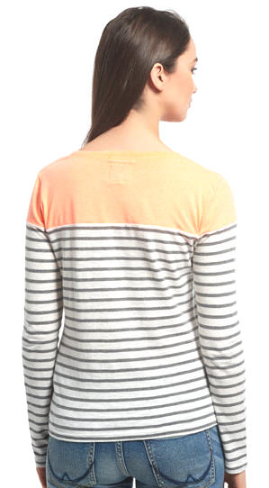 Superdry Essentials Colour Block Breton Top