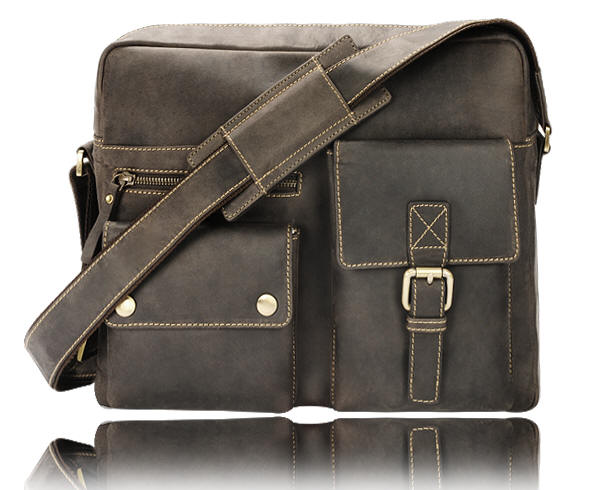 Visconti Leather Messenger Bags - Free delivery at Red Rae Town & Country