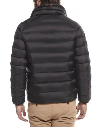 Aigle Mens Bisland Mens Down Padded Jacket - Black - Red Rae Town & Country