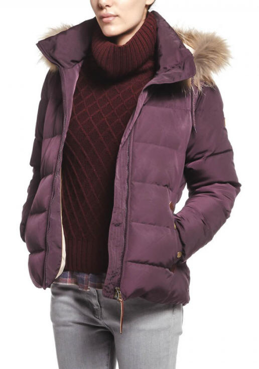 hjælp radium At adskille Aigle Ladies Oldhaven Jacket Figue - Red Rae Town & Country