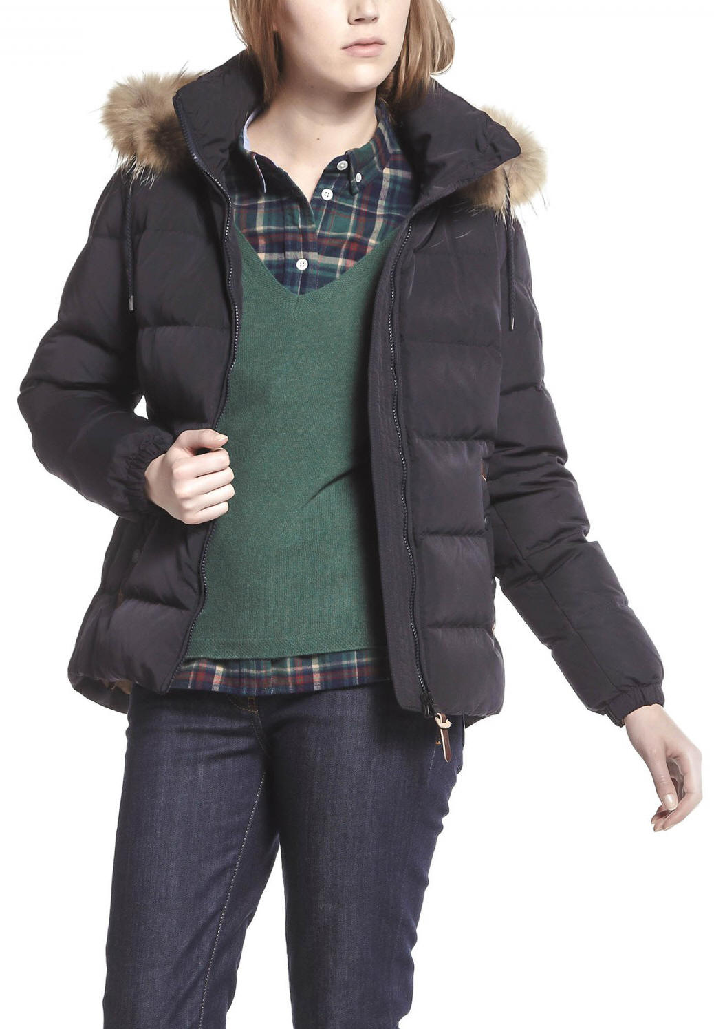 Aigle Ladies Oldhaven Jacket Night Red Rae & Country