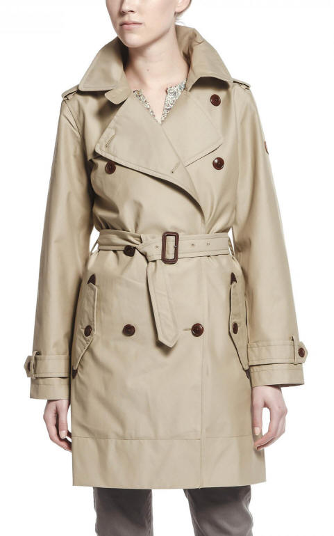 Aigle Ladies Trenchy Trenchcoat - Sable - Red Rae Town & Country