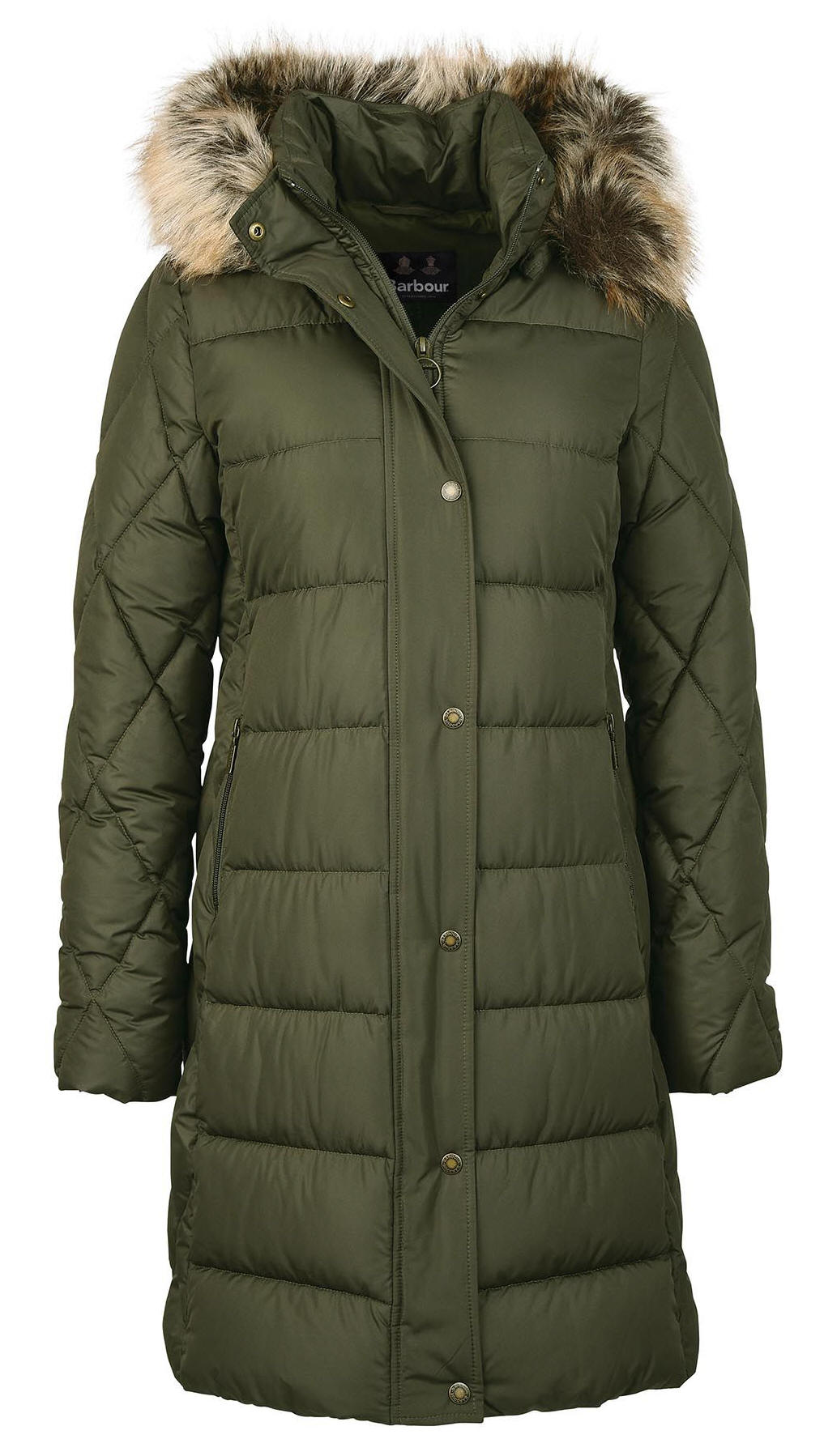 Barbour Daffodil Quilt Jacket - Olive LQU1486GN91 Free UK Delivery ...