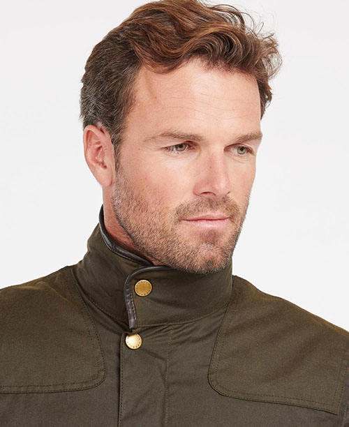 Barbour Hartlington Wax Jacket Olive MWX1684OL71 | Red Rae Town & Country