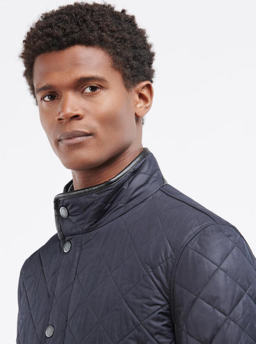 Barbour Long Powell Quilted Jacket