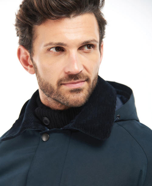 Barbour Winter Ashby Jacket Navy MWB1001NY51 Free UK Delivery | Red Rae ...