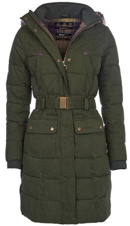 ladies khaki barbour jacket