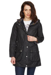 barbour womens durham waxed jacket