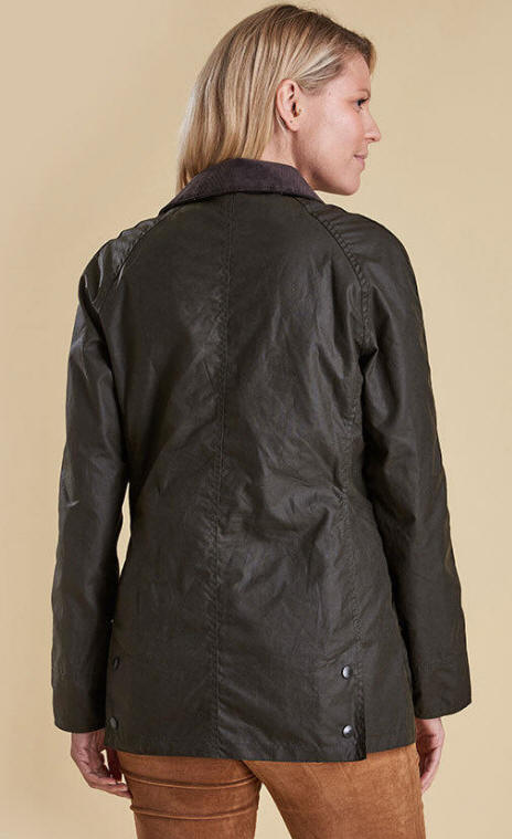 ladies barbour wax jacket size 22