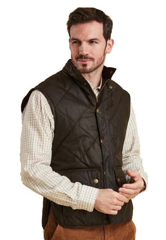 barbour bodywarmer olive