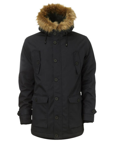 Minimum Mens Lake Coat Black | Red Rae Town & Country