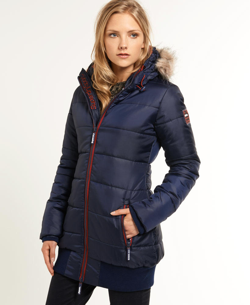 puffa coat with hood