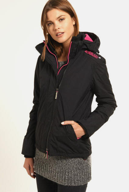 Superdry Ladies Artic Windcheater Punk Pink - Red Rae Town & Country