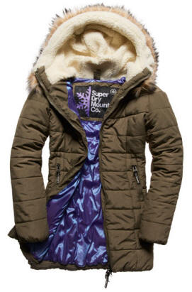 Superdry Marl Bigfoot Coat