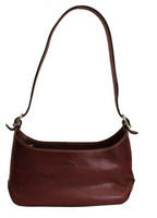 Tony Perotti Italian leather small shoulder handbag - TP-8162G/BRWN - Brown