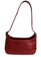 Tony Perotti Italian leather small shoulder handbag - TP-8162G/RED - Red